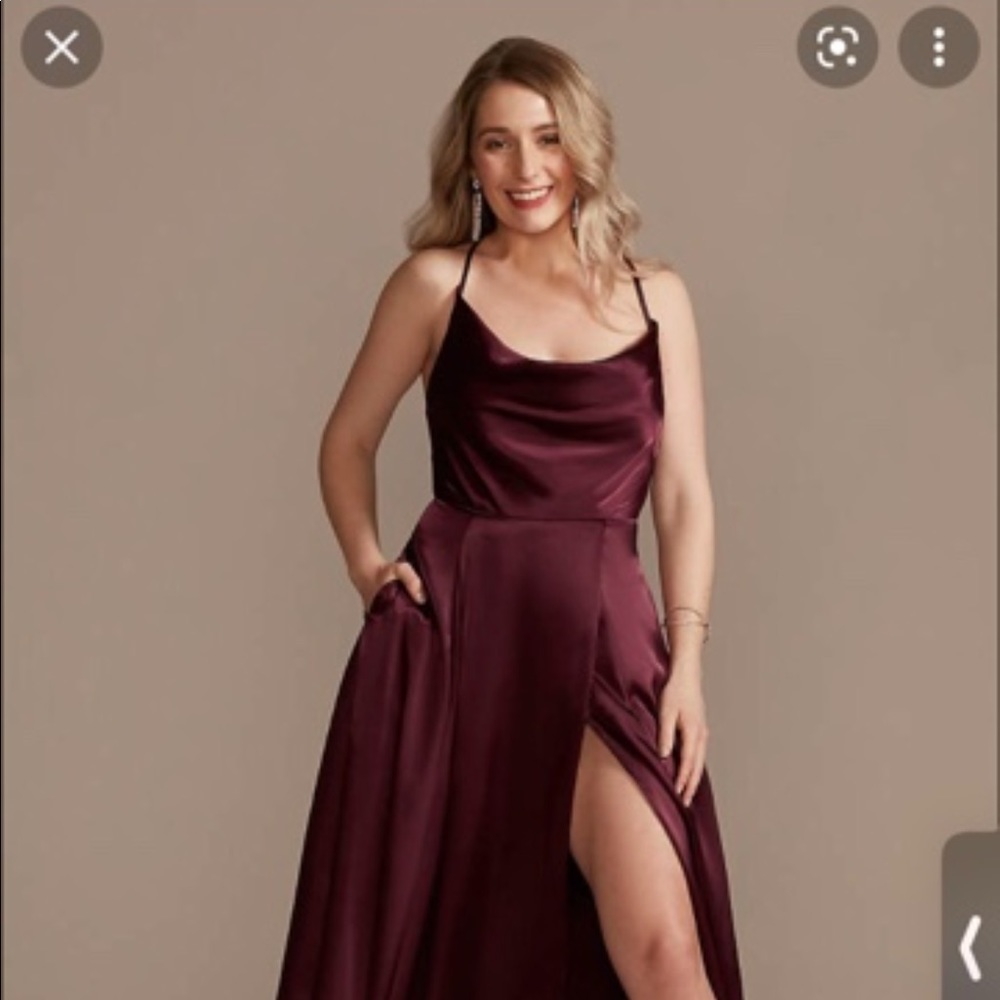 Brand new bridesmaid dress , never worn . Still in bag.